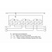 Реле контроля напряжения однофазное/трехфазное CP-723, 6 модулей
