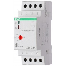 Реле контроля наличия фаз и состояния контактов контактора CZF-2BR, регулируемая асимметрия, 2 модуля