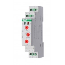 Реле тока для систем автоматики PR-611-01, 20-110 А, регулируемая задержка отключения, 1 модуль